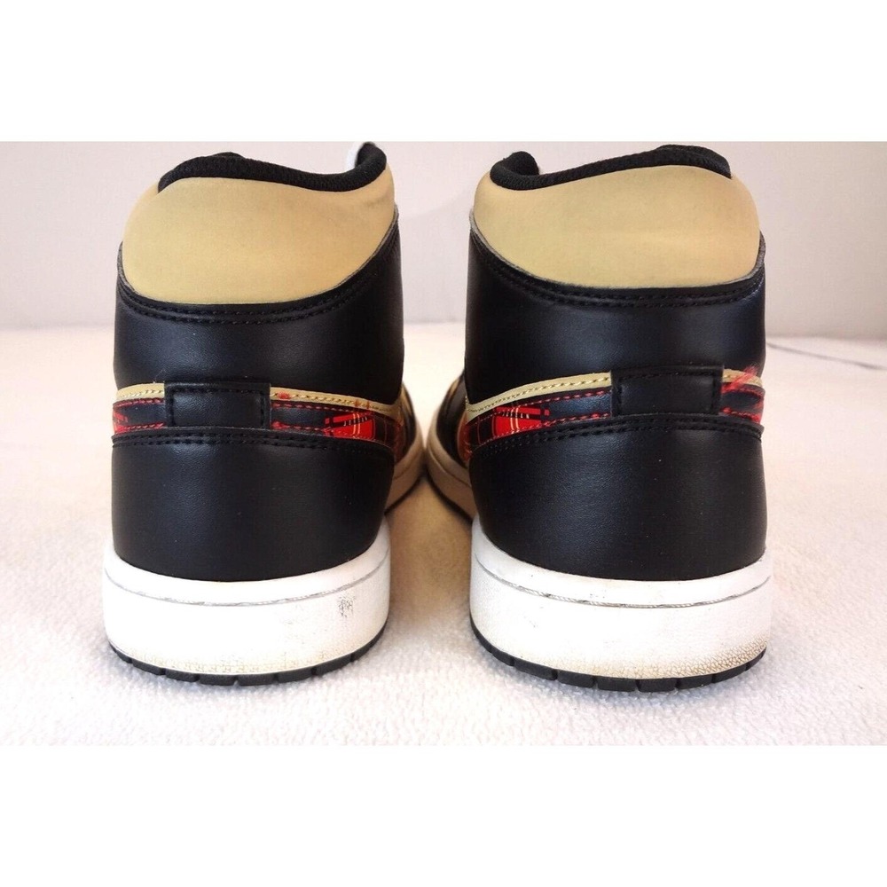 Nike Jordan 1 Mid SE Tartan‎ Swoosh, Ankle height, Men's 10.5 - Picture 6 of 9